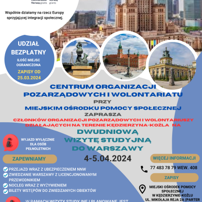 Dwudniowa wizyta studyjna do Warszawy